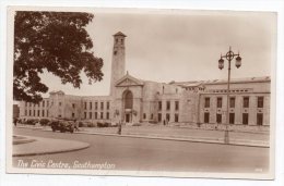 Cpsm Photo - The Civic Centre - Southampton (Hampshire) 1955 - Southampton