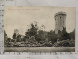 CPA Angleterre - Warwick Castle - Guys, Clock & Caesars Towers - Warwick