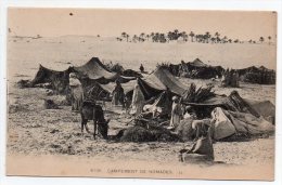 Cpa - Campement De Nomades (Afrique Du Nord) - Afrika