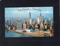 44603    Stati  Uniti,  United Nations  Building  With Empire  State Building And Chrysler Building, New York,  VG 1967 - Long Island