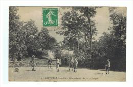 MONTSOULT - VAL D´OISE - VILLA BETHANIE - LE JEU DE CROQUET - ANIMATION - Montsoult