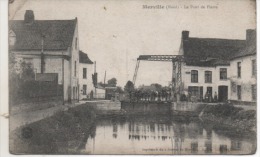 MERVILLE  LE PONT DE PIERRE - Merville