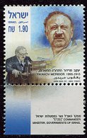 Israel ** N° 1660 - Ya'Akov Meridor, "Etzel" Commandant, Ministre - Neufs (avec Tabs)