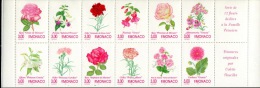 MONACO - CARNET N° 12 **, FLEURS - LUXE - Postzegelboekjes