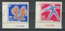 POLYNESIE   N°  22  /  23 - Unused Stamps