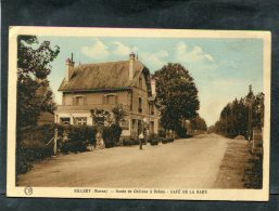 SILLERY   1930   LE CAFE DE LA GARE ROUTE DE CHALONS A REIMS   CIRC   OUI  / EDIT R PICON - Sillery