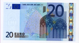 EURONOTE BANCONOTA BILLET DA 20 EURO X GERMANIA R006  FIRMA  TRICHET UNC - 20 Euro