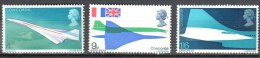 Great Britain 1969  - Mi 504-506 MNH(**). - Ungebraucht