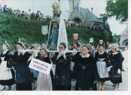 REF EX : Photo Réelle Originale CHATEAUNEUF DU FAOU Vers 1990/95 Pardon De Notre Dame Des Portes Format 17,5 X 12,5 Cm - Châteauneuf-du-Faou