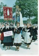 REF EX : Photo Réelle Originale CHATEAUNEUF DU FAOU Vers 1990/95 Pardon De Notre Dame Des Portes Format 17,5 X 12,5 Cm - Châteauneuf-du-Faou