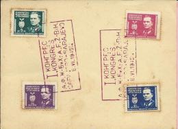 1st Congress A.F.Ž - BIH, Sarajevo, 8.6.1945., Yugoslavia, Occasional Card - Cartas & Documentos