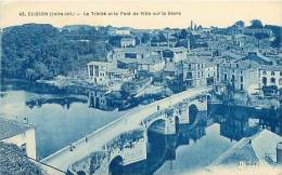 44 - CLISSON - La Trinité Et Le Pont De Ville Sur La Sèvre - Clisson