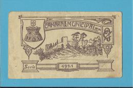 MONTEMOR O VELHO - CÉDULA De 2 CENTAVOS - 1921 - PORTUGAL - EMERGENCY PAPER MONEY - NOTGELD - Portugal