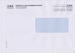 Luxembourg Envelope Port Payé - Sonstige & Ohne Zuordnung