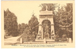 ROSSIGNOL   ----    Monument élevé à La Gloire Des Coloniaux Français,tombés Le 22 Août 1914 - Tintigny