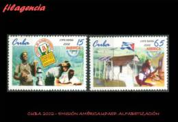 AMERICA. CUBA MINT. 2002 EMISIÓN AMÉRICA UPAEP. ALFABETIZACIÓN - Neufs