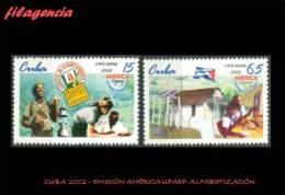 AMERICA. CUBA MINT. 2002 EMISIÓN AMÉRICA UPAEP. ALFABETIZACIÓN - Unused Stamps