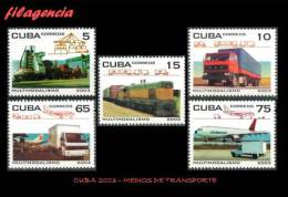 AMERICA. CUBA MINT. 2003 MEDIOS DE TRANSPORTE - Ungebraucht