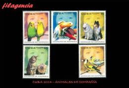 AMERICA. CUBA MINT. 2004 FAUNA. ANIMALES DE COMPAÑÍA - Ongebruikt