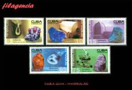 AMERICA. CUBA MINT. 2004 MINERALES - Unused Stamps