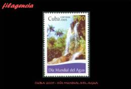 AMERICA. CUBA MINT. 2005 DÍA MUNDIAL DEL AGUA - Ungebraucht