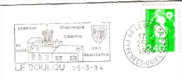 Flamme Sur Lettre - LE BOULOU - Thermalisme