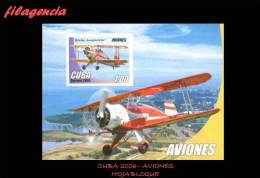 AMERICA. CUBA MINT. 2006 HISTORIA DE LA AVIACIÓN. HOJA BLOQUE - Nuevos