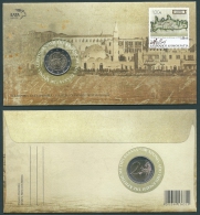 Greece 2013 Historical Events Part C - 100 Years Of The Incorporation Of Crete Envelope With Special Coin Of 2 € FDC - FDC