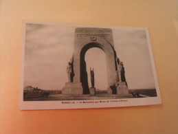 LE MONUMENT AUX MORTS DE L'ARMEE D'ORIENT...MARSEILLE. - War Memorials