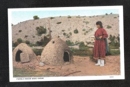 PUEBLO INDIAN BAKE OVENS COOKING BREAD ETC  New Mexico USA Red Indian - Other & Unclassified