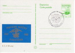 SLOVENIA 1993 8.00 T.  Commemorative Postal Stationery Card, Cancelled.  As Michel P6a - Slovenië