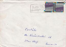 AMOUNT STAMPS,  ON COVER, 1990, NETHERLANDS - Storia Postale