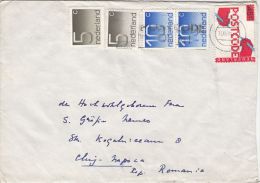 AMOUNT, POSTAAL CODES, STAMP ON COVER, 1978, NETHERLANDS - Cartas & Documentos