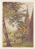 MOSCOW- KREMLIN PARK, TOWER, PC STATIONERY, ENTIER POSTAL, 1957, RUSSIA - 1960-69