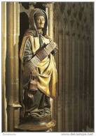 CPM ALBI (Tarn 81) Cathédrale Sainte Cécile, Statue De Jeremie / Sculpture Pierre Polychrome 15e  / édit Apa Poux - Quadri, Vetrate E Statue
