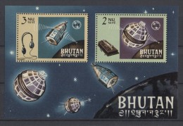Bhutan - 1966 ITU Block MNH__(TH-295) - Bhután