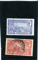 1928/37 Guadeloupe - Serie Ordinaria - Usados