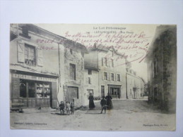 LATRONQUIERE  (Lot)  :  Rue  HAUTE  -  Carte Animée  - Latronquiere