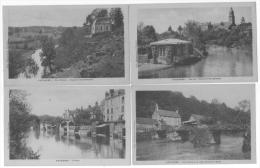 6 CPA De PUTANGES ( Pont écrépin) Vue D'ensemble + Chapelle/château/la Scierie Le Vieux Pont - Putanges