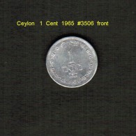 CEYLON    1  CENT   1965  (KM # 127) - Colonie