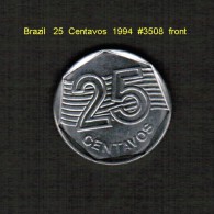 BRAZIL    25  CENTAVOS  1994  (KM # 634) - Brésil
