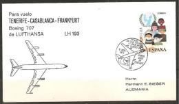 Spanien 1971 // 1949 UNICEF Luftpost - Cartas & Documentos