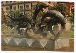Almeria - Fuente Monumental De Los Delfines - Fontaine Des Dauphins - Espagne - Almería