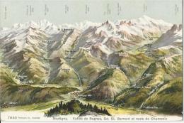 Martigny  -  Vallée De Bagnes, Gd St Bernard Et Route De Chamonix  -  Non écrite - Bagnes