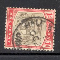 JAMAICA, Postmark ´Half-Way-Tree´on Q Victoria Stamp - Jamaica (...-1961)