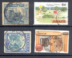 JAMAICA, Postmarks ´CROSS ROADS, CONSTANT SPRING, ALLEY, FELLOWSHIP´ - Jamaïque (...-1961)