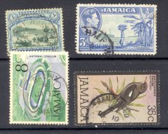 JAMAICA, Postmarks ´DRY HARBOUR, HALF-WAY-TREE, GALINA, FRANKFIELD´ - Jamaica (...-1961)