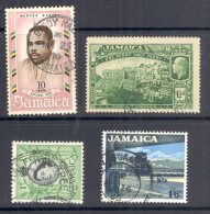 JAMAICA, Postmarks ´GIDDY HALL, HAYES, HALF-WAY-TREE, Liguanea´ - Jamaica (...-1961)