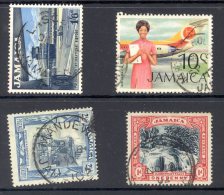 JAMAICA, Postmarks ´LASCELLES, MERCURY HOUSE, MANDEVILLE, MALVERN´ - Jamaica (...-1961)