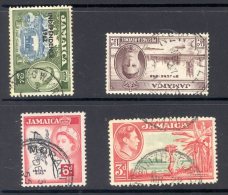 JAMAICA, Postmarks ´MYERS WHARF, NEWCASTLE, MORANT BAY, MONTEGO BAY´ - Jamaica (...-1961)